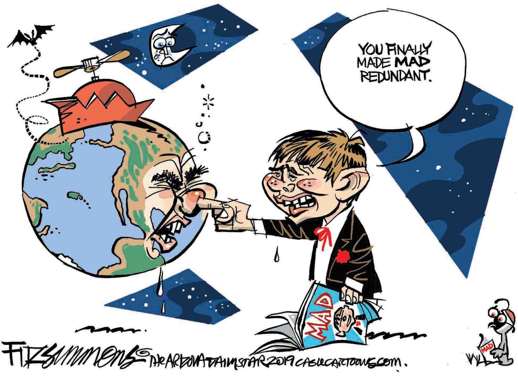 Daily Fitz Cartoon: Mad about MAD
